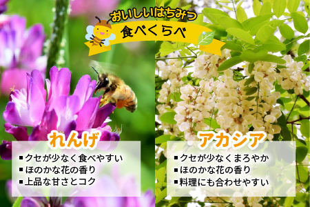 【母の日対応】国産純粋完熟はちみつ小瓶(れんげ・アカシア)＆プロポリスキャンディーセット[16-1579]