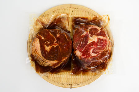 かじたの特製 味付けラムジンギスカン(420g×2P)[11-820]