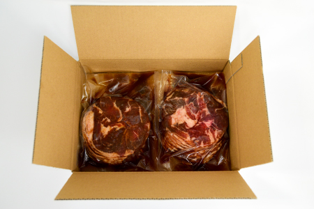 かじたの特製 味付けラムジンギスカン(420g×2P)[11-820]