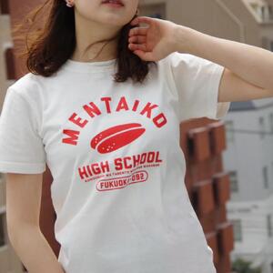 MENTAIKO HIGH SCHOOL Tシャツ（めんたいこハイスクール）XLサイズ