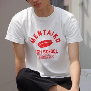 MENTAIKO HIGH SCHOOL Tシャツ（めんたいこハイスクール）XLサイズ