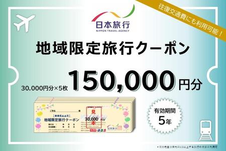 福岡県福岡市 日本旅行 地域限定旅行クーポン150,000円分