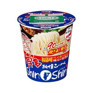 サッポロ一番　ご当地熱愛麺　博多純情らーめんShinShin監修　炊き出し豚骨らーめん　カップ12食入（豚骨ラーメン）