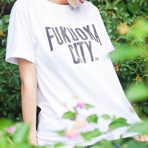 FUKUOKA CITY T-shirt（フクオカシティTシャツ）ホワイト・XLサイズ