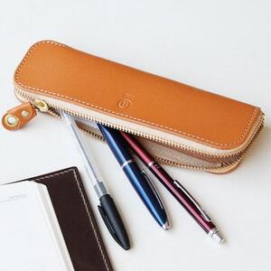 トレーペンケース<レッド>【福岡市内製造】