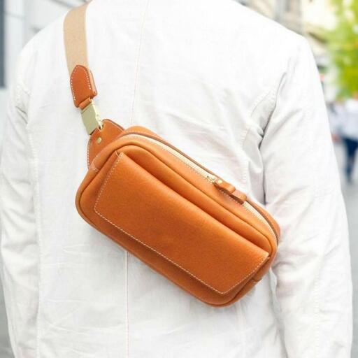 ＜カラー選択可能＞フラップソフトボディバッグ【福岡市内製造】 レッド