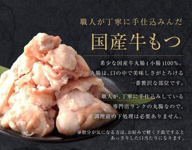 【ダイショー】国産牛もつ100％使用　博多もつ鍋セット2〜3人前（しょうゆ味）