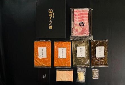 【定期便全6回】元祖 博多明太とろろ鍋セット(4〜5人前)