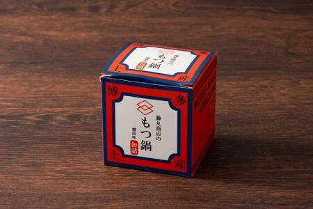 藤丸商店の博多もつ鍋 缶詰3缶セット(醤油味1缶・味噌味2缶 計2種)