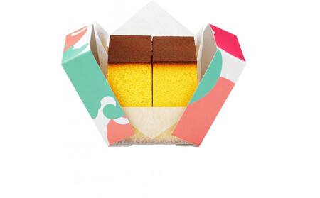 【カステラ本家福砂屋 福岡市内製造】 キューブカステラ10個入×2個セット