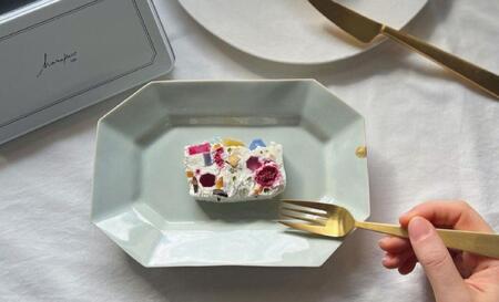 【定期便全12回】【ハラペコラボ】宝石のカッサータ（アイスケーキ）　福岡市