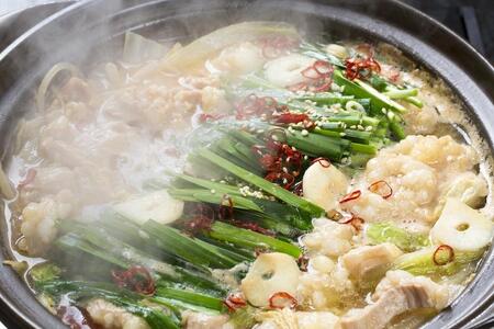 訳あり!博多味噌もつ鍋 10人前セット(麺・薬味なし)