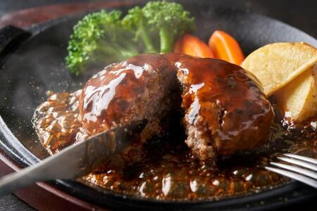 お肉屋さんの手ごね特上ハンバーグ/博多和牛入り140g×10個