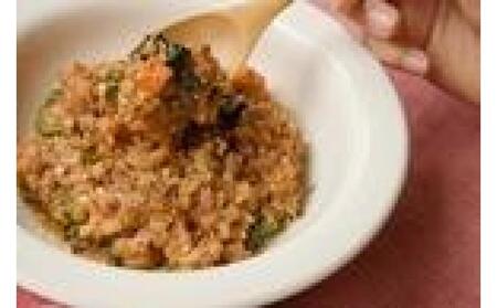 ＜2026年1月下旬以降発送＞素材にこだわった冷凍玄米リゾット3種×4(12個)　簡単湯煎またはチンするだけ【福岡市】