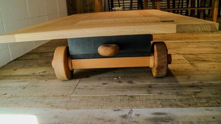 COBA＋【MADE IN FUKUOKA CITY】ローテーブルBK