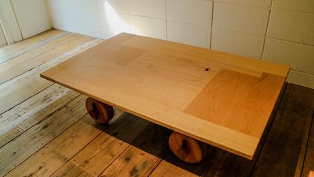 COBA+【MADE IN FUKUOKA CITY】ローテーブルWH