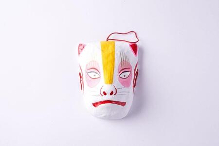 【セット】【博多張子】お面 さる&きつね