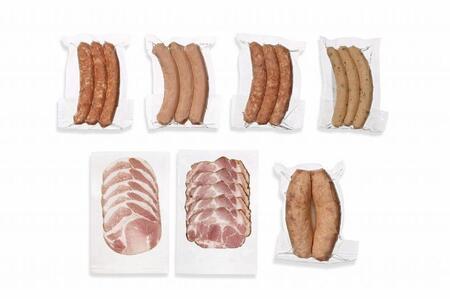 全3回定期便(毎月)【福岡市内のドイツハム・ソーセージ専門店】シュテファン　ドイツハム・ソーセージセットA