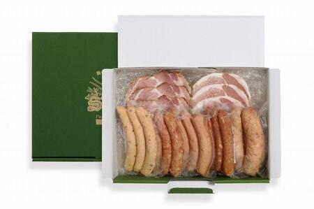 全3回定期便(毎月)【福岡市内のドイツハム・ソーセージ専門店】シュテファン　ドイツハム・ソーセージセットA