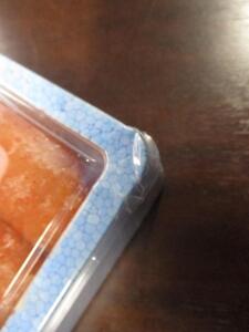 【超特急便5日以内に発送】【訳あり900g!】博多辛子明太子(並切子破れ) (無着色)(3パック分)