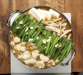 【博多大丸おすすめ品】「海千」博多もつ鍋1人前セット(醤油・味噌)