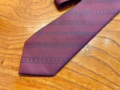 博多織　手織り　献上ネクタイ【赤】