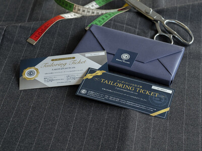 福岡市　オーダースーツお仕立券55000円分