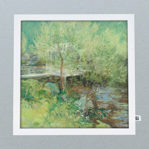 【福岡市】インテリア × 防災 「sonae 備絵」 _ 白い橋 (The White Bridge)/ジョン・ヘンリー・トワクトマン