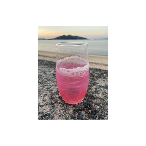 【福岡市】オーシャングラス 1個 420ml【カラー選択可】 エメラルドグリーン系