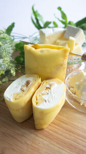 ギフトBOXセット【福岡市】80g クレープ12個入り　箱サイズ縦24×横16×高9cm　単体サイズ縦11×横7×3.5cm