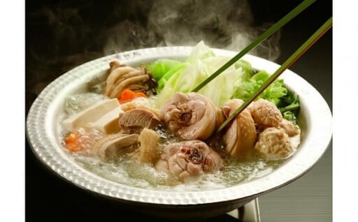 【2月発送分】博多華味鳥 水たきセット (3～4人前) H-A2