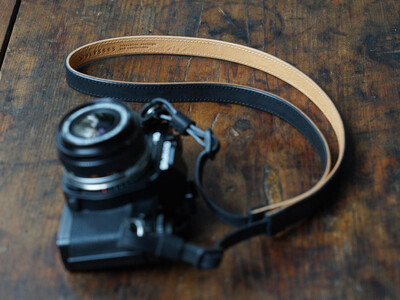 レザーストラップ クラシコ Mサイズ ブラック 1本（福岡市）