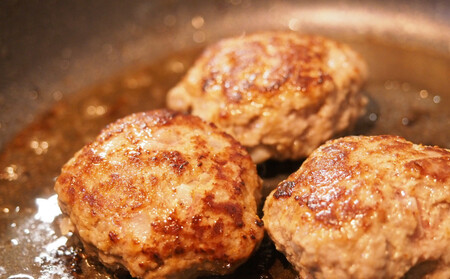 博多和牛と、きなこ豚の合挽きハンバーグ130gx7個