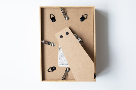 福岡市ゆかりの墨象作品《慈影》複製品(ポストカードサイズ・額装付き)/「アートのある暮らし」シリーズ「静かなる強さの系譜」より