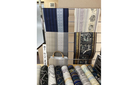 お好きな博多帯2本が選べるお仕立券1枚 (紋八寸名古屋帯・平地八寸名古屋帯・夏八寸名古屋帯 )