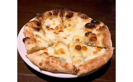 福岡イルコルティーレの自家製ピッツァ4種類5枚セット