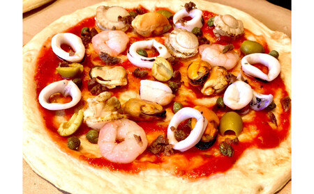 福岡イルコルティーレの自家製ピッツァ4種類5枚セット