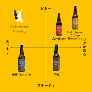 姪浜ブルワリー クラフトビール 330ml 3本セット 3種飲み比べ