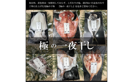ワイズ商店の一夜干し旬魚4種とおすすめ商品詰め合わせBセット