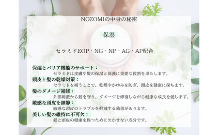 【福岡市内製造】NOZOMIボタニカルシャンプー 400ml(4本セット)