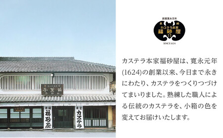 【カステラ本家福砂屋　福岡市内製造】 キューブカステラ10個入