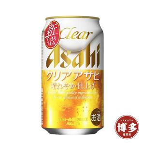 【福岡市竹下工場製造！】アサヒ　クリアアサヒ350缶ケース | ビール クリアアサヒ