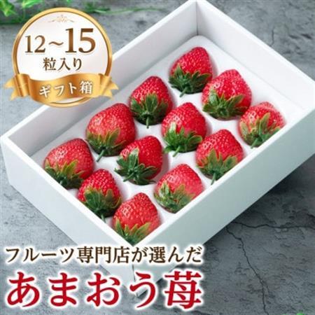 【11月下旬より順次発送】苺本来の酸味と甘み!贈答用あまおう 12-15粒(大牟田市)_果物・フルーツ いちご  イチゴ 苺_【配送不可地域：離島・北海道・沖縄県】【1226681】