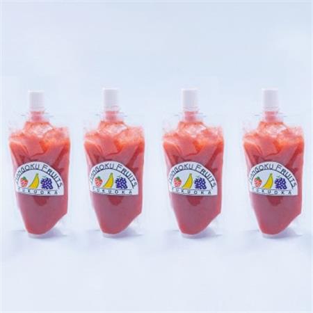 【2026年4月以降順次発送】福岡産濃厚あまおうフルーツソース280g×4袋(大牟田市)_惣菜・加工品   _【配送不可地域：離島】【1286243】 12,480円