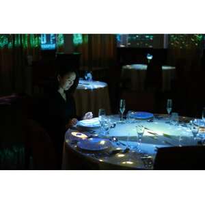 三井港倶楽部　プロジェクションマッピング　ディナー　ペアチケット_旅行券・チケット 食事券  _【1545329】