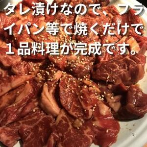 博多和牛A4ランク以上焼肉用タレ漬550g(大牟田市)【配送不可地域：離島】【1608223】