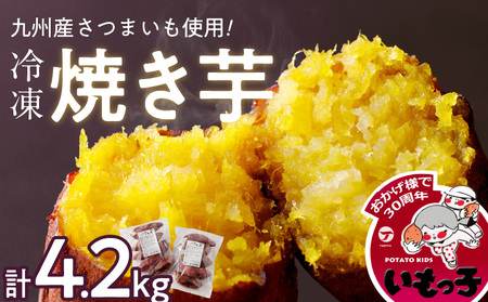 焼芋いもっ子(冷凍)4.2kg【九州産・無添加】（タケヤ）_Ca202
