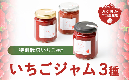 いちごジャム3種セット（特別栽培いちご使用）_いちごジャム3種セット(特別栽培いちご使用)_Ca011