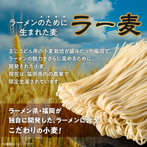 久留米ラーメン10食（生麺）_久留米ラーメン 10食 麺 90g スープ 38g × 10袋 生麺 昔ながら 豚骨 ラーメン 生ラーメン 自家製 本場の味 麺類 ご当地ラーメン 九州 濃厚 白濁スープ 細麺 ラー麦麺 コシ 食品 常温 お取り寄せ お取り寄せグルメ グルメ 福岡県 久留米市 送料無料 〔Br020〕