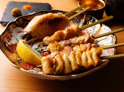 福岡ブランド「はかた地どり」 焼き鳥串15本入セット（焼き鳥5種各1本×3袋）_はかた地どり 焼鳥セット 15本 セット やきとり 福岡県産 もも串 はらみ串 肩肉串 手羽串 皮串 5種 各1本 3セット おつまみ 冷凍 福岡 久留米市 お取り寄せ グルメ 送料無料_Ax112